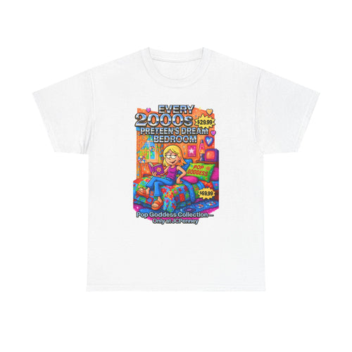 2000s Dream Bedroom Graphic Tee - Unisex Retro Shirt